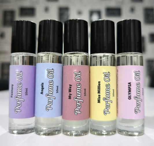 Womens Roller Ball Perfume Oils 10ml