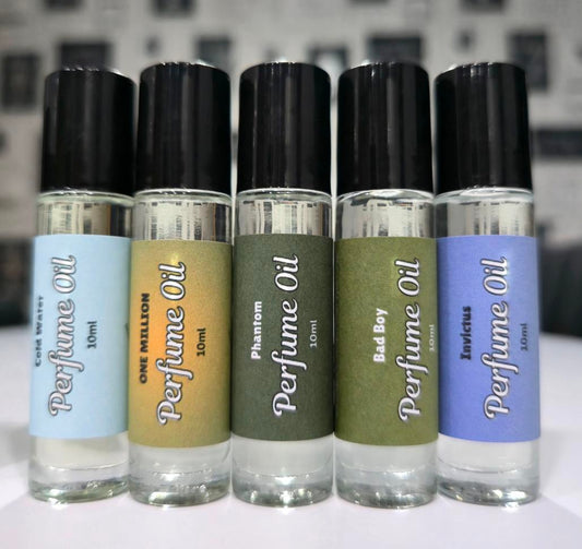 Mens Roller Ball Perfume Oils 10ml