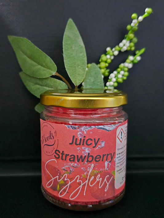 Juicy Strawberry Sizzlers 200g